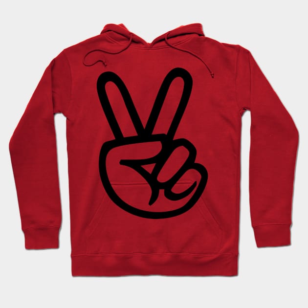 peace sign Hoodie by FromBerlinGift